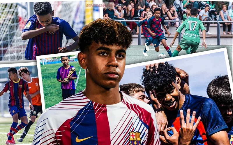 Tuổi thơ của Yamal gắn với vùng Catalonia trước khi anh phát triển tại học viện La Masia.