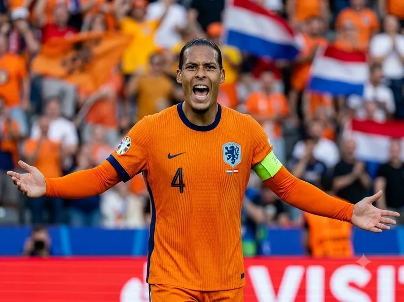 Van Dijk đạt cột mốc đáng nhớ trong màu áo đội tuyển Hà Lan